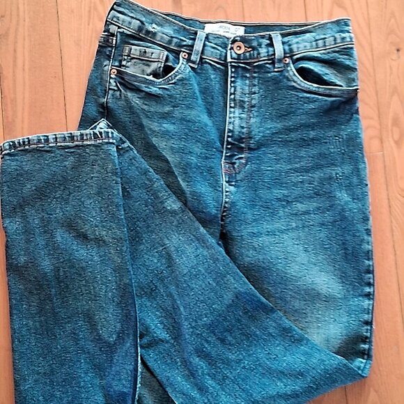Ardene high-waisted straight-leg jeans size - Picture 2 of 12